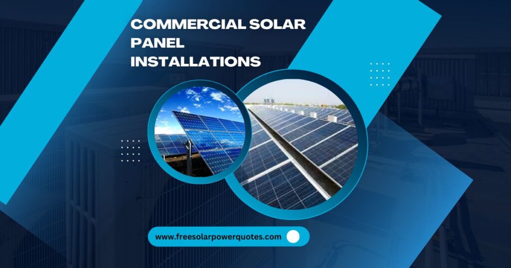 commercial solar panels installations