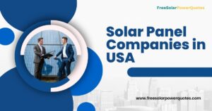 solar panel companies in usa