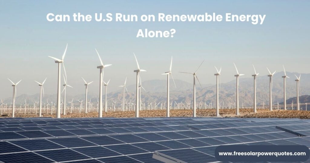 can the US run on renewable energy