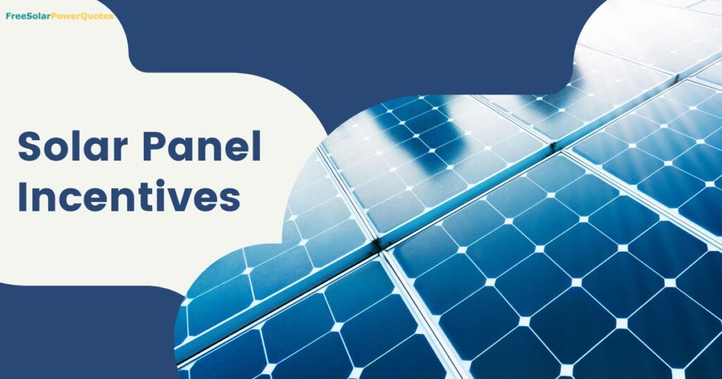 solar panel incentives