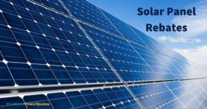 solar panel rebates